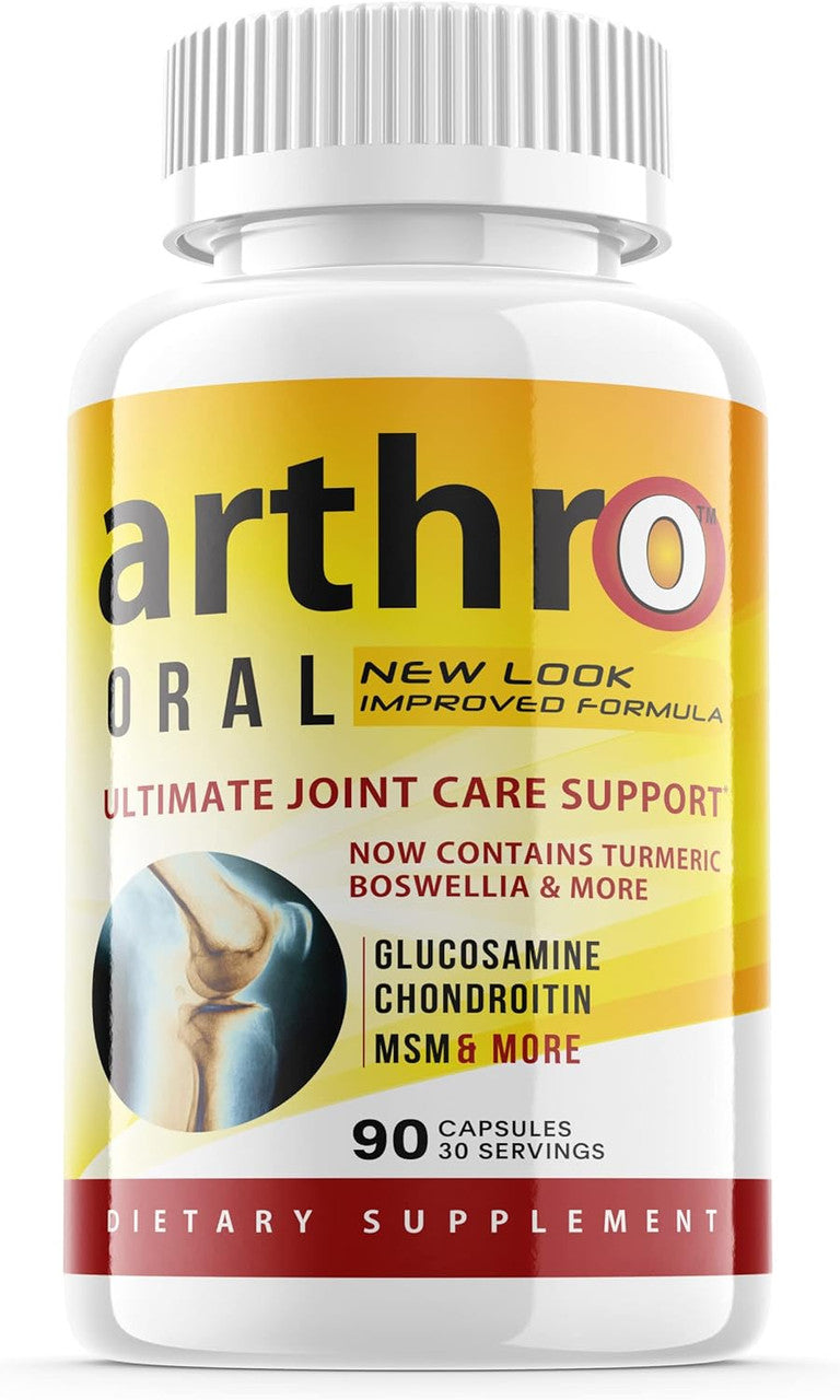 Arthro Oral Double Strength Ultimate Joint Care Dietary Supplement Capsules, 90 Ea
